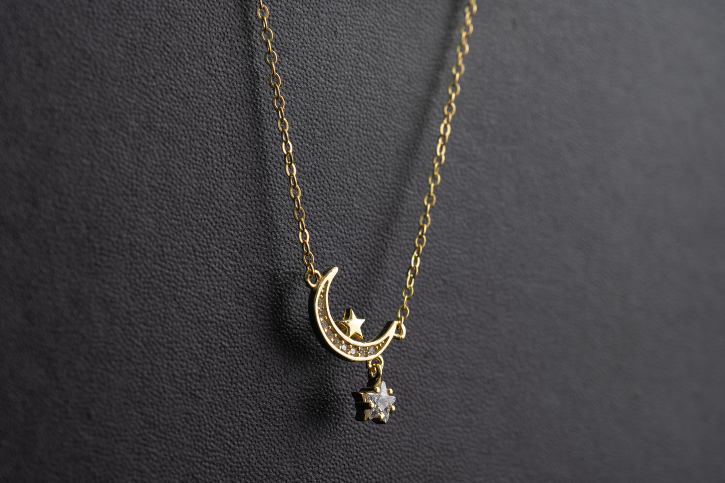 Moon & Star Necklace