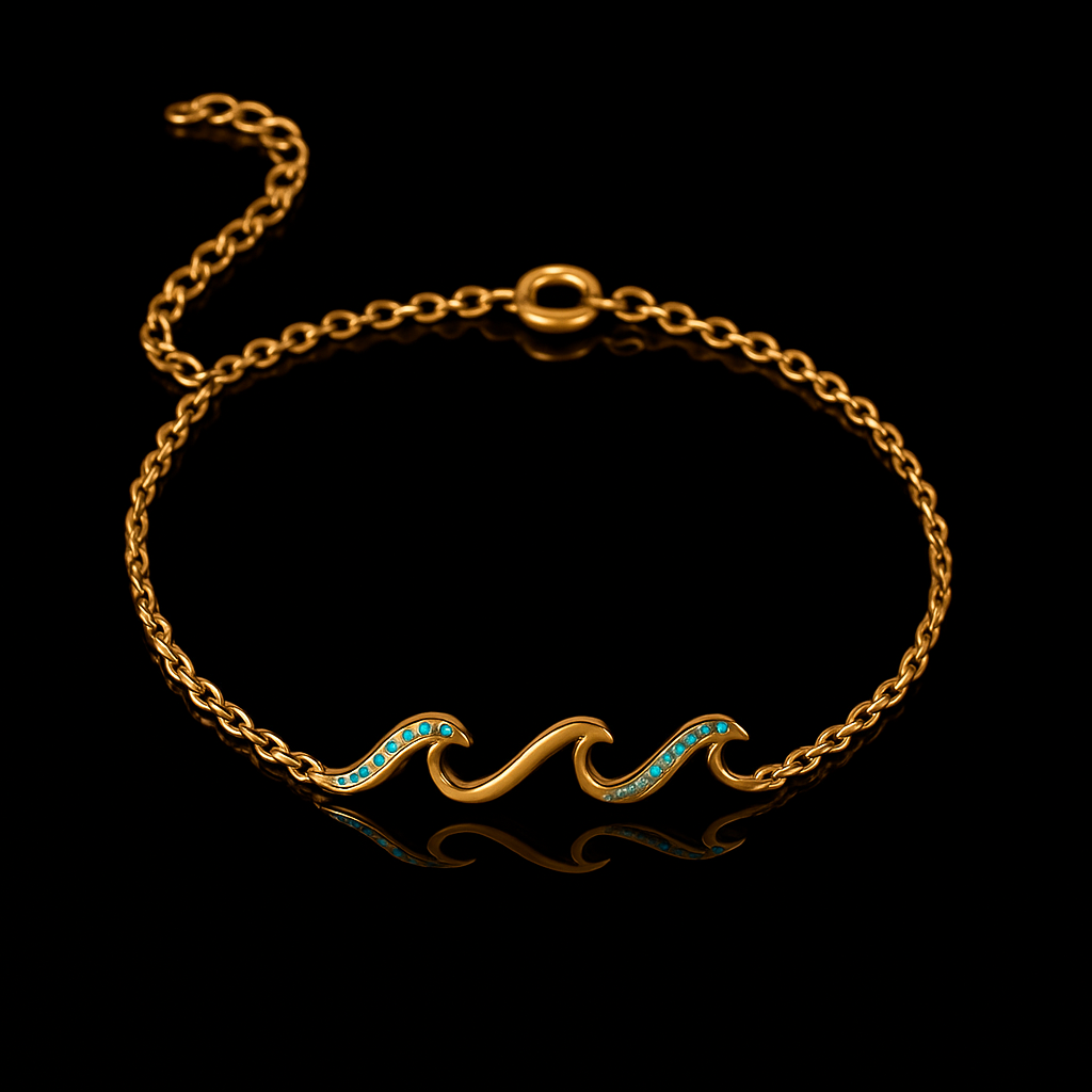 Wave Bracelet Gold Edition