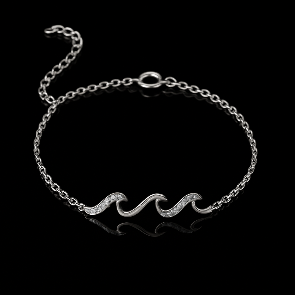 Wave Bracelet plata 925