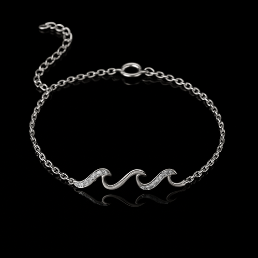 Wave Bracelet plata 925